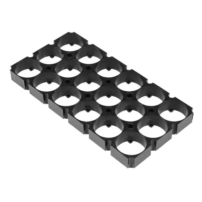 Holder 18650 3 x 6 slots